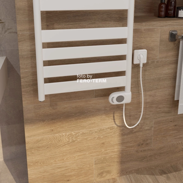 Terma Piatto electric bathroom radiator, 950x500 mm, 400 W - Image 4