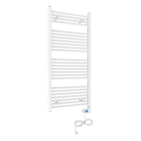 Electric bathroom radiator TermaBad R01, 1200x600 mm, 500 W, white